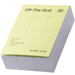 Off-The-Grid 30 - Lime in the group Paper & Pads / Note & Memo / Writing & Memo Pads at Pen Store (135786)