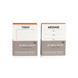 Letterpress Notes Set in the group Paper & Pads / Note & Memo / Post-it and notepads at Pen Store (135793)