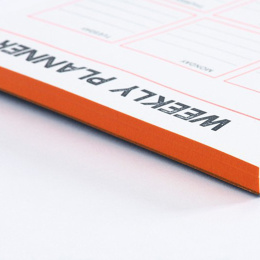 Letterpress Weekly Planner in the group Paper & Pads / Note & Memo / Post-it and notepads at Pen Store (135794)