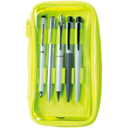 Pencil Case Transparent Grey in the group Pens / Pen Accessories / Pencil Cases at Pen Store (135799)