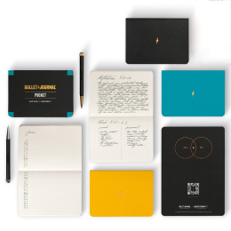 Bullet Journal Pocket 3 pcs Turquoise25 in the group Paper & Pads / Note & Memo / Writing & Memo Pads at Pen Store (136020)