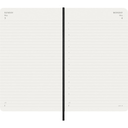 Diary 12M Daily 2026 Softcover Large Black in the group Paper & Pads / Planners / 12-Month Planners at Pen Store (136082)