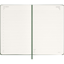 Diary 12M Daily 2026 Hardcover Large Myrtle Green in the group Paper & Pads / Planners / 12-Month Planners at Pen Store (136083)