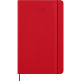 Diary 12M Daily 2026 Hardcover Large Red in the group Paper & Pads / Planners / 12-Month Planners at Pen Store (136084)