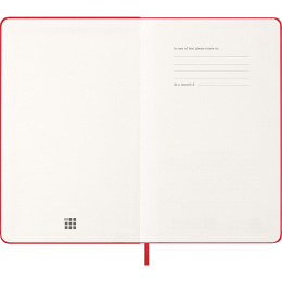 Diary 12M Daily 2026 Hardcover Large Red in the group Paper & Pads / Planners / 12-Month Planners at Pen Store (136084)