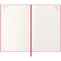 Diary 12M Daily 2026 Hardcover Large Red in the group Paper & Pads / Planners / 12-Month Planners at Pen Store (136084)