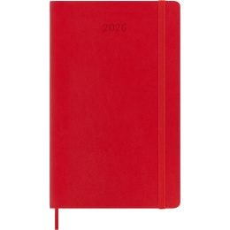 Diary 12M Daily 2026 Softcover Large Red in the group Paper & Pads / Planners / 12-Month Planners at Pen Store (136085)