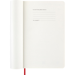 Diary 12M Daily 2026 Softcover Large Red in the group Paper & Pads / Planners / 12-Month Planners at Pen Store (136085)