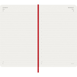 Diary 12M Daily 2026 Softcover Large Red in the group Paper & Pads / Planners / 12-Month Planners at Pen Store (136085)