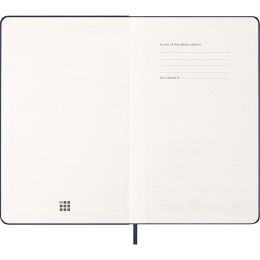 Diary 12M Daily 2026 Hardcover Large Sapphire Blue in the group Paper & Pads / Planners / 12-Month Planners at Pen Store (136086)