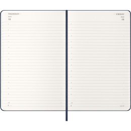 Diary 12M Daily 2026 Hardcover Large Sapphire Blue in the group Paper & Pads / Planners / 12-Month Planners at Pen Store (136086)