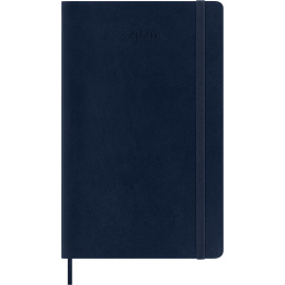 Diary 12M Daily 2026 Softcover Large Sapphire Blue in the group Paper & Pads / Planners / 12-Month Planners at Pen Store (136087)