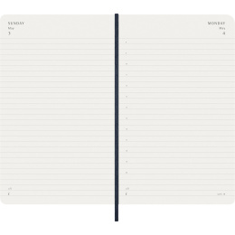 Diary 12M Daily 2026 Softcover Large Sapphire Blue in the group Paper & Pads / Planners / 12-Month Planners at Pen Store (136087)