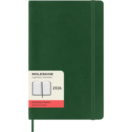 Diary 12M Daily 2026 Softcover Large Myrtle Green in the group Paper & Pads / Planners / 12-Month Planners at Pen Store (136088)