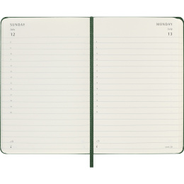 Diary 12M Daily 2026 Hardcover Pocket Myrtle Green in the group Paper & Pads / Planners / 12-Month Planners at Pen Store (136092)