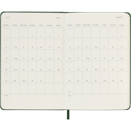 Diary 12M Daily 2026 Hardcover Pocket Myrtle Green in the group Paper & Pads / Planners / 12-Month Planners at Pen Store (136092)