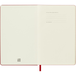 Diary 12M Daily 2026 Hardcover Pocket Red in the group Paper & Pads / Planners / 12-Month Planners at Pen Store (136093)