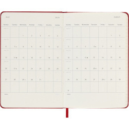 Diary 12M Daily 2026 Hardcover Pocket Red in the group Paper & Pads / Planners / 12-Month Planners at Pen Store (136093)