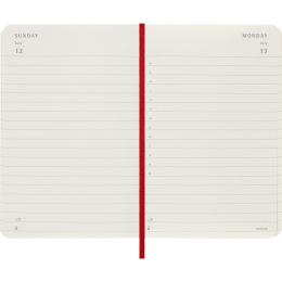 Diary 12M Daily 2026 Softcover Pocket Red in the group Paper & Pads / Planners / 12-Month Planners at Pen Store (136094)