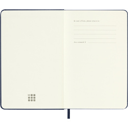 Diary 12M Daily 2026 Hardcover Pocket Sapphire Blue in the group Paper & Pads / Planners / 12-Month Planners at Pen Store (136095)