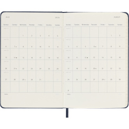 Diary 12M Daily 2026 Hardcover Pocket Sapphire Blue in the group Paper & Pads / Planners / 12-Month Planners at Pen Store (136095)