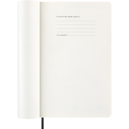 Diary 12M Monthly 2026 Softcover Large Black in the group Paper & Pads / Planners / 12-Month Planners at Pen Store (136097)