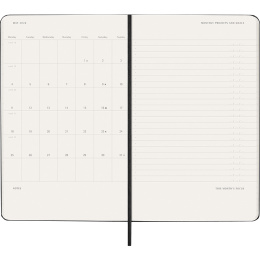Kalender 12M Weekly Vertical PRO 2026 Hardcover Large Black in the group Paper & Pads / Planners / 12-Month Planners at Pen Store (136100)