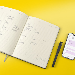 Diary 12M M+ Digital Planner Weekly Vertical 2026 XL Black in the group Paper & Pads / Planners / 12-Month Planners at Pen Store (136102)