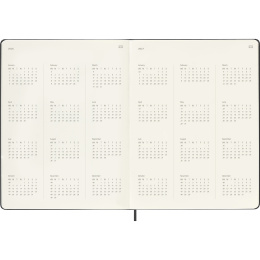 Diary 12M M+ Digital Planner Weekly Vertical 2026 XL Black in the group Paper & Pads / Planners / 12-Month Planners at Pen Store (136102)