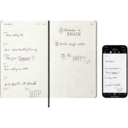 Diary 12M M+ Digital Planner Weekly Note 2026 Large Black in the group Paper & Pads / Planners / 12-Month Planners at Pen Store (136103)