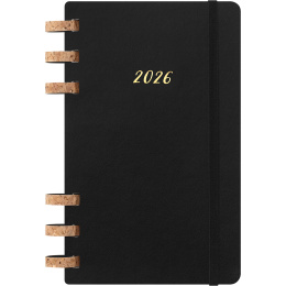 Diary 12M Spiral Planner 2026 Large Black in the group Paper & Pads / Planners / 12-Month Planners at Pen Store (136104)