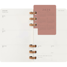 Diary 12M Spiral Planner 2026 Large Black in the group Paper & Pads / Planners / 12-Month Planners at Pen Store (136104)