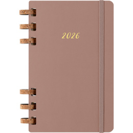 Diary 12M Spiral Planner 2026 Large Almond in the group Paper & Pads / Planners / 12-Month Planners at Pen Store (136105)