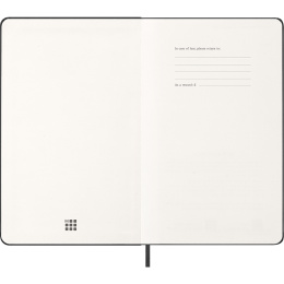 Diary 12M Weekly Horizontal 2026 Hardcover Large Black in the group Paper & Pads / Planners / 12-Month Planners at Pen Store (136106)