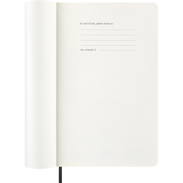 Diary 12M Weekly Horizontal 2026 Softcover Large Black in the group Paper & Pads / Planners / 12-Month Planners at Pen Store (136107)