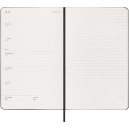 Diary 12M Weekly Notebook 2026 Hardcover Large Black in the group Paper & Pads / Planners / 12-Month Planners at Pen Store (136110)