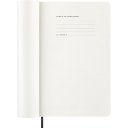 Diary 12M Weekly Notebook 2026 Softcover Large Black in the group Paper & Pads / Planners / 12-Month Planners at Pen Store (136111)