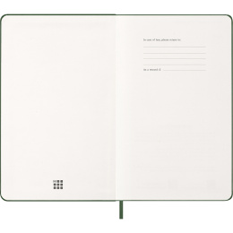 Diary 12M Weekly Notebook 2026 Hardcover Large Myrtle Green in the group Paper & Pads / Planners / 12-Month Planners at Pen Store (136112)