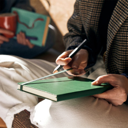 Diary 12M Weekly Notebook 2026 Softcover Large Myrtle Green in the group Paper & Pads / Planners / 12-Month Planners at Pen Store (136113)