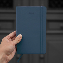 Diary 12M Weekly Notebook 2026 Softcover Large Sapphire Blue in the group Paper & Pads / Planners / 12-Month Planners at Pen Store (136114)