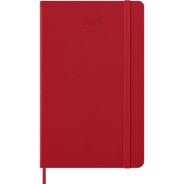 Diary 12M Weekly Notebook 2026 Hardcover Large Red in the group Paper & Pads / Planners / 12-Month Planners at Pen Store (136115)