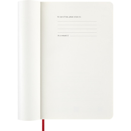 Diary 12M Weekly Notebook 2026 Softcover Large Red in the group Paper & Pads / Planners / 12-Month Planners at Pen Store (136116)