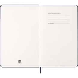 Diary 12M Weekly Notebook 2026 Hardcover Large Sapphire Blue in the group Paper & Pads / Planners / 12-Month Planners at Pen Store (136117)