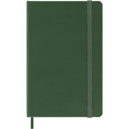 Diary 12M Weekly Notebook 2026 Hardcover Pocket Myrtle Green in the group Paper & Pads / Planners / 12-Month Planners at Pen Store (136120)