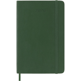 Diary 12M Weekly Notebook 2026 Softcover Pocket Myrtle Green in the group Paper & Pads / Planners / 12-Month Planners at Pen Store (136121)