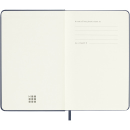 Diary 12M Weekly Notebook 2026 Hardcover Pocket Sapphire Blue in the group Paper & Pads / Planners / 12-Month Planners at Pen Store (136125)