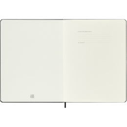 Diary 12M Weekly Notebook 2026 Hardcover XL Black in the group Paper & Pads / Planners / 12-Month Planners at Pen Store (136126)