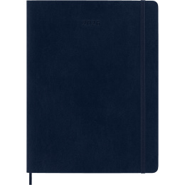 Diary 12M Weekly Notebook 2026 Softcover XL Sapphire Blue in the group Paper & Pads / Planners / 12-Month Planners at Pen Store (136129)