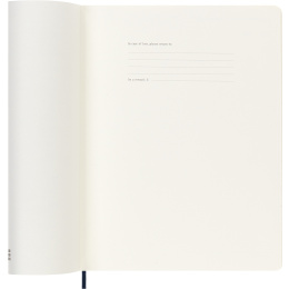 Diary 12M Weekly Notebook 2026 Softcover XL Sapphire Blue in the group Paper & Pads / Planners / 12-Month Planners at Pen Store (136129)