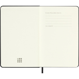 Diary 12M Weekly Vertical 2026 Hardcover Pocket Black in the group Paper & Pads / Planners / 12-Month Planners at Pen Store (136131)